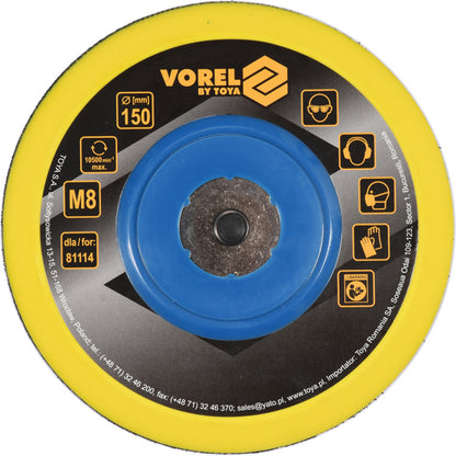 ΔΙΣΚΟΣ ΤΡΙΒΕΙΟΥ 150mm VOREL 81115 21181115