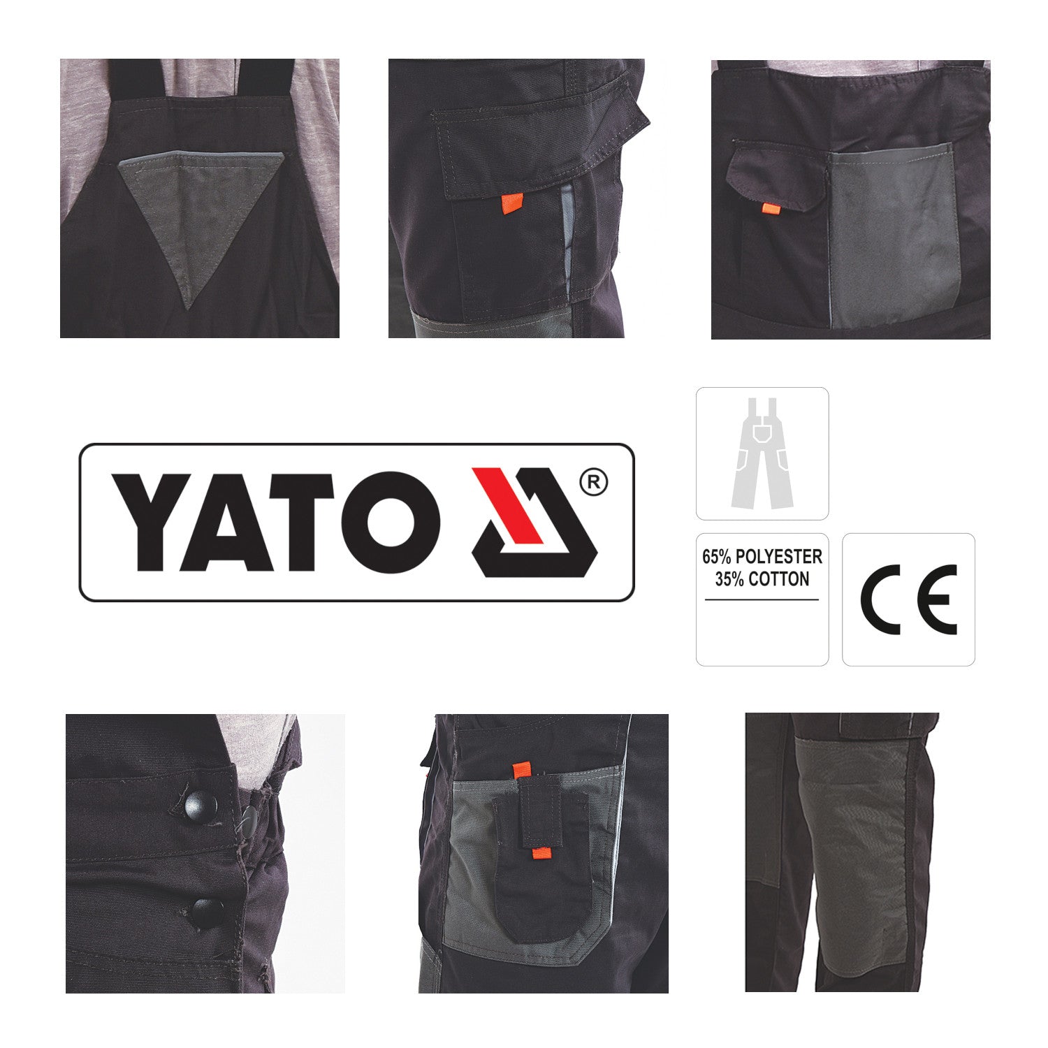 YATO ΦΟΡΜΑ ΕΡΓΑΣΙΑΣ ΜΕ ΤΙΡΑΝΤΕΣ - L/XL-ΜΕΓΕΘΟΣ 21080191