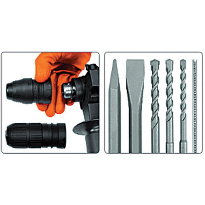 ΠΙΣΤΟΛΕΤΟ SDS PLUS 620W 2,4J SET STHOR 79054 22079054