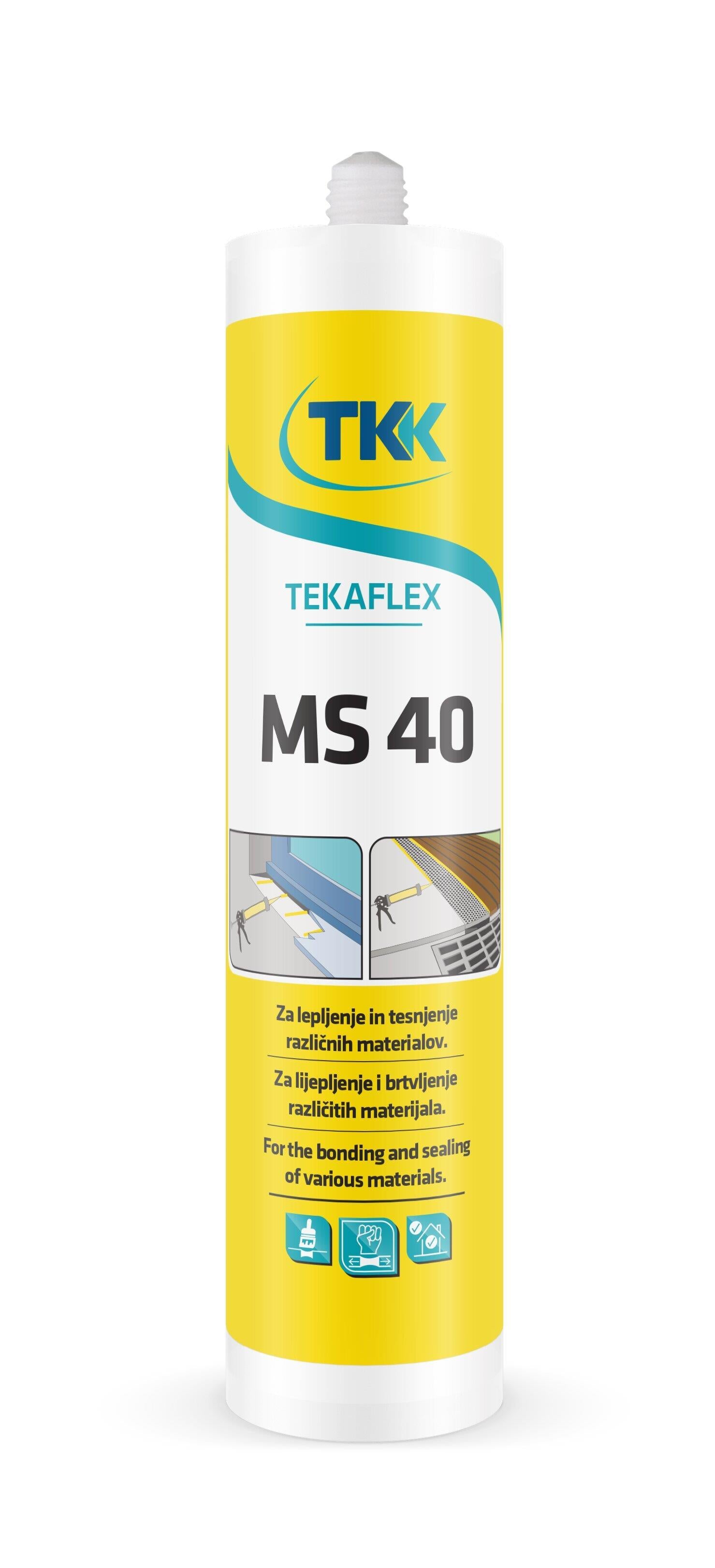 Κόλλα υβριδική MS-40 γκρι 290ml 50392