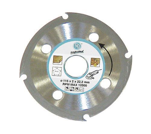 Δίσκος κοπής ξύλου για γωνιακό τροχό 115mm 41990
