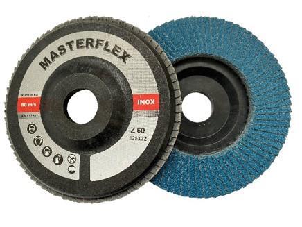 Πολύπτερο 10τεμ. με γυαλόχαρτο για inox 115χ22mm No120 50321