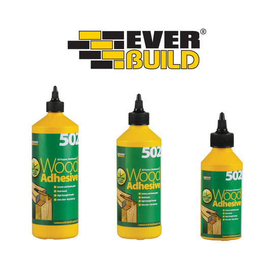 EVERBUILD WOOD ADHESIVE 502 ΚΟΛΛΑ ΞΥΛΟΥ - 250ML-ΣΥΣΚΕΥΑΣΙΑ 482248