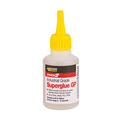 EVERBUILD SUPERGLUE TUBE ΚΥΑΝΟΑΚΡΥΛΙΚΗ ΚΟΛΛΑ ΣΤΙΓΜΗΣ 3gr 483372