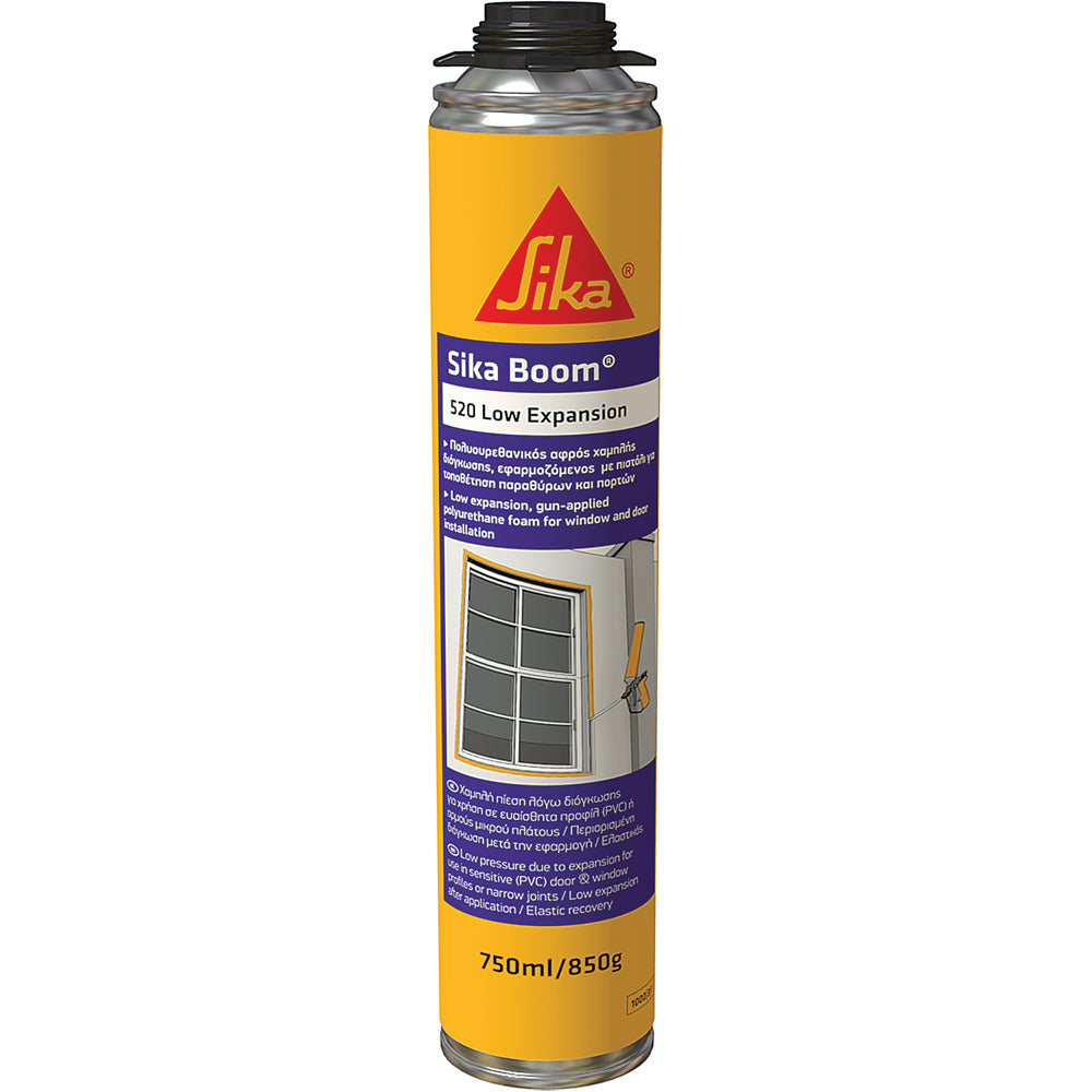 Sika Boom®-520 Πιστολιού
Διογκούμενος πολυουρεθανικός
αφρός ταχείας ωρίμανσης 592042