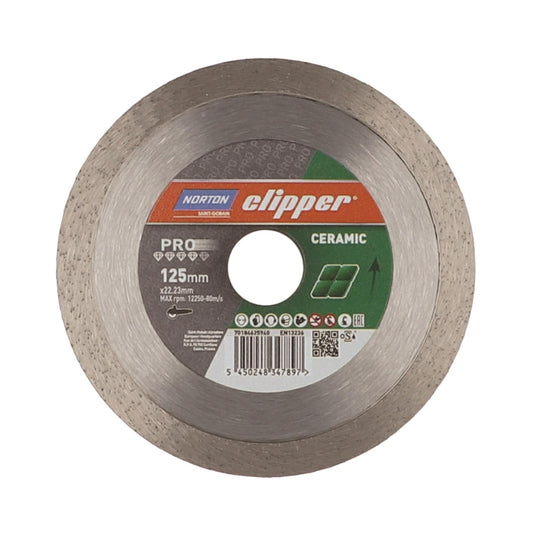 Δίσκος διαμαντέ κοπής πλακιδίων PRO CERAMIC 125X1,6X22,23MM 70184625940