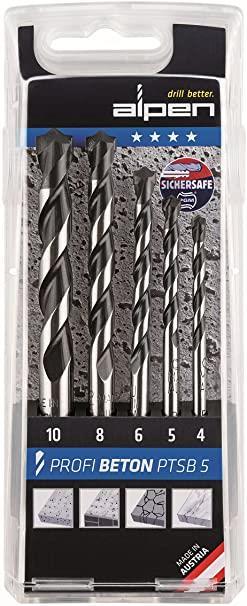 Διαμαντοτρύπανα PROFI BETON PTSB5 σετ 5τεμ. 227002221