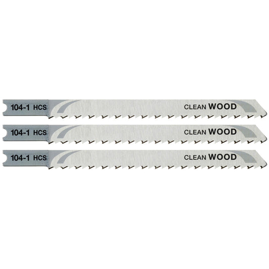 Λάμα σέγας 3τεμ. για ξύλο, πλαστικό και κόντρα πλακέ με δόντι 2,5mm και μήκος 100mm STA21013-XJ