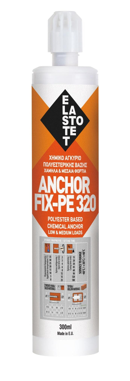 Χημικό βύσμα ANCHOR FIX PE 320 15τεμ. 300ml E.00003