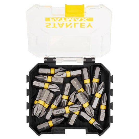 Μύτες IMPACT για παλμικό 20τεμ. PH2X25mm STA88569-XJ