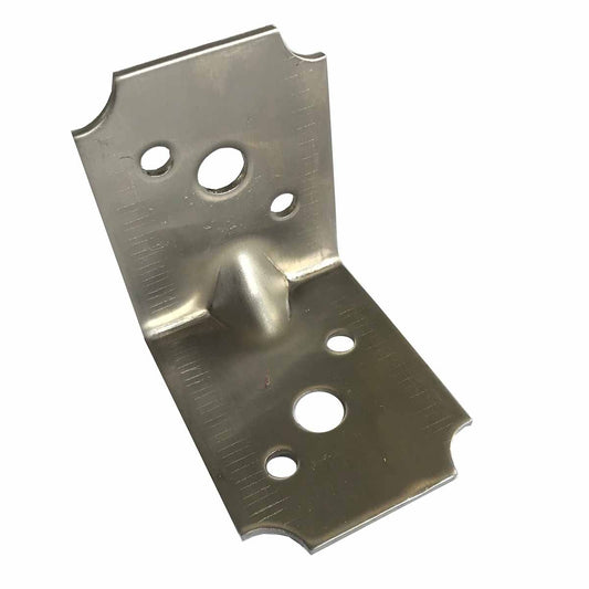 Γωνία σύνδεσης ξύλου 50 x 50 x 40mm inox 099917