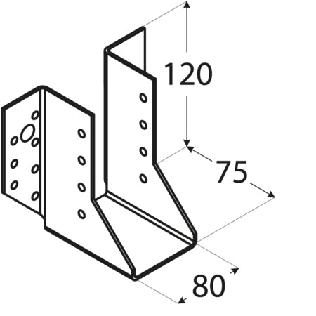 Δοκοθήκη 51 x 105mm 4510