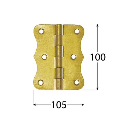 Μεντεσές πόρτας Μεντεσές 100 x 105mm 8047