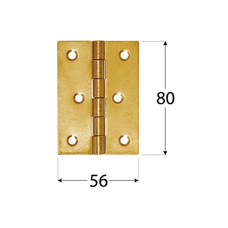 Μεντεσές πόρτας Μεντεσές 70 x 43mm 8018