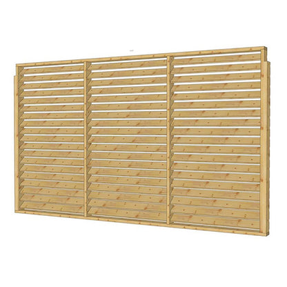 Ξύλινος οδηγός τάβλας περσίδα 2,1 x 9,5 x 420εκ. 10-20001