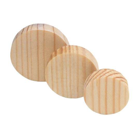Ξύλινη τάπα βίδας Ξύλινη Τάπα Βίδας Ø25 x 10mm 710075-FE710075