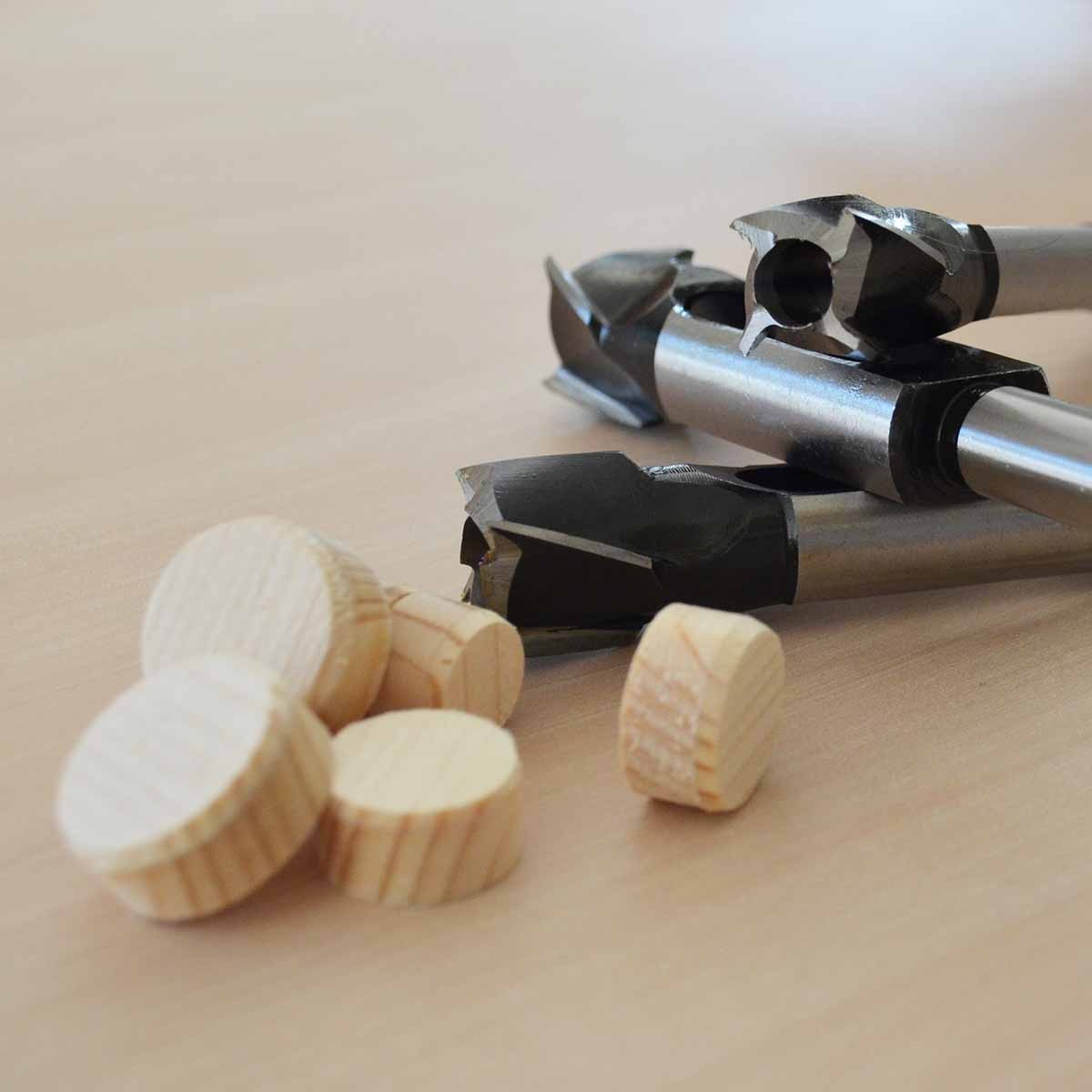 Ξύλινη τάπα βίδας Ξύλινη Τάπα Βίδας Ø25 x 10mm 710075-FE710075