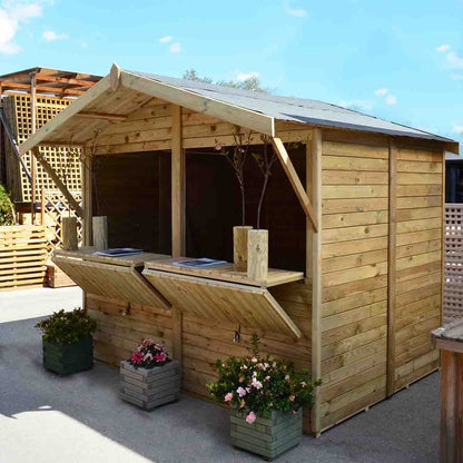 Ξύλινο περίπτερο kiosk market 240 x 180εκ. ΞΥΛΙΝΟ ΠΕΡΙΠΤΕΡΟ KIOSK MARKET 240 x 180εκ. 400240