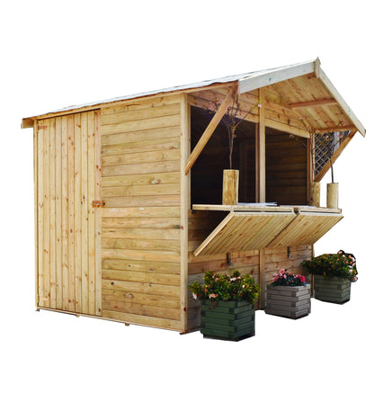 Ξύλινο περίπτερο kiosk market 240 x 180εκ. ΞΥΛΙΝΟ ΠΕΡΙΠΤΕΡΟ KIOSK MARKET 240 x 180εκ. 400240