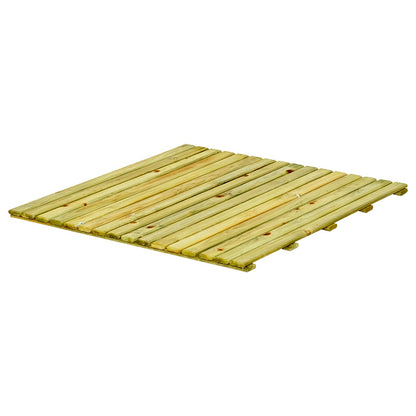 Ξύλινο πλακάκι πατώματος 40 x 40εκ. 32111