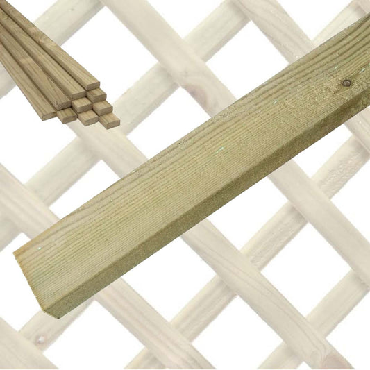 Ξύλινο πηχάκι καφασωτού 1,2 x 3 x 240εκ. 09661