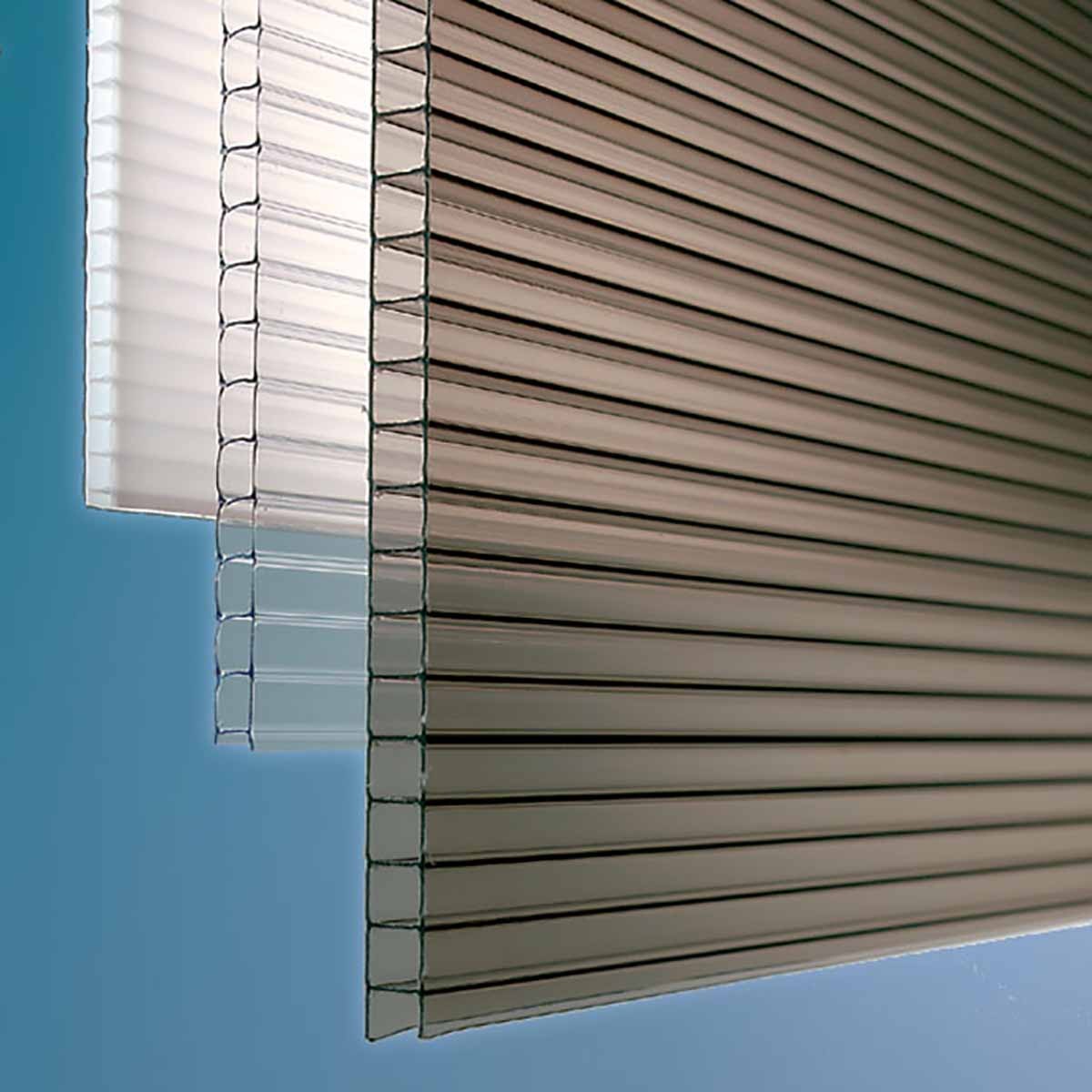Πολυκαρμπονικό φύλλο κυψελωτό φιμέ 10mm 210 x 400εκ. 211003-4
