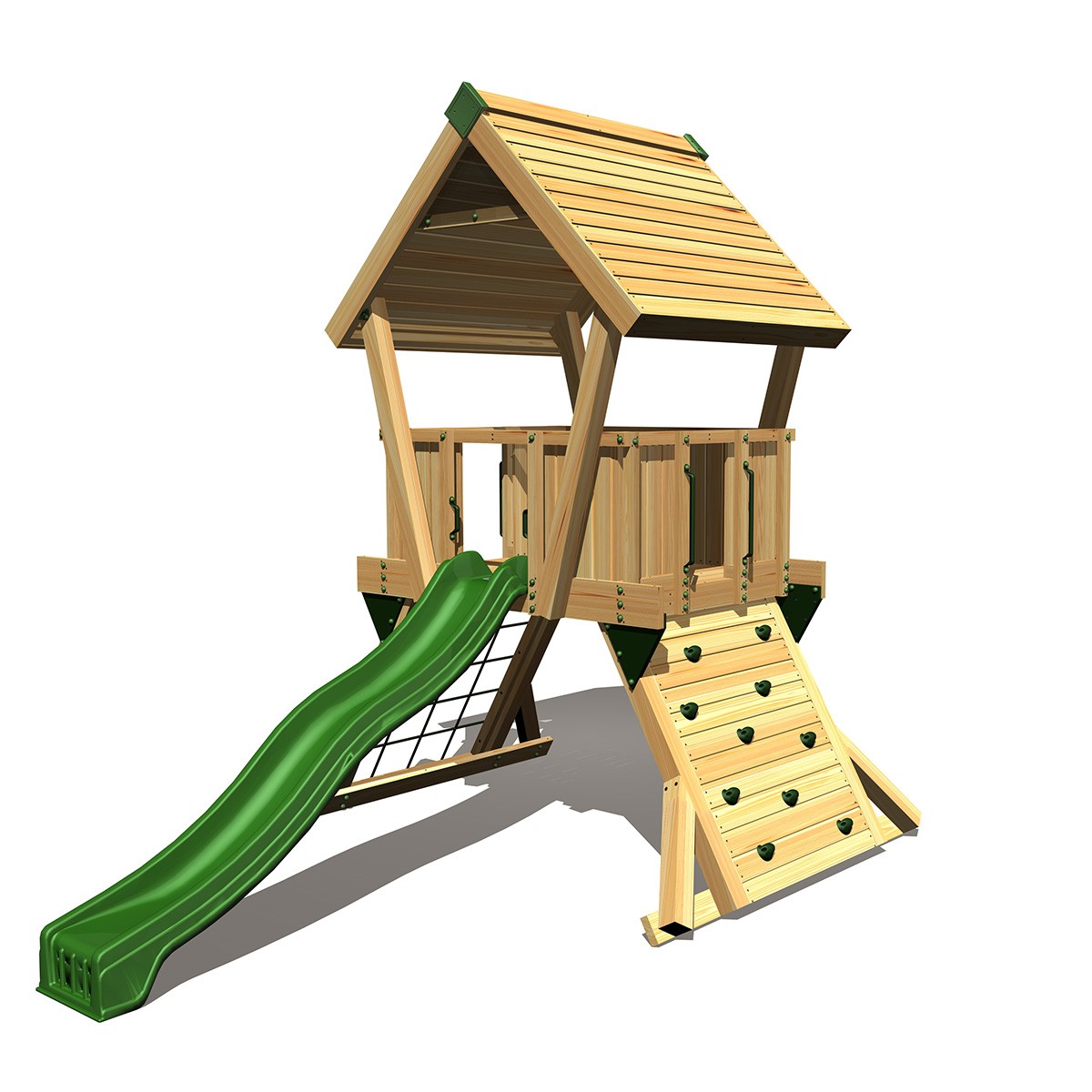 Ξύλινη παιδική χαρά | Q2 Πύργος παιδικής χαράς Q2 872013