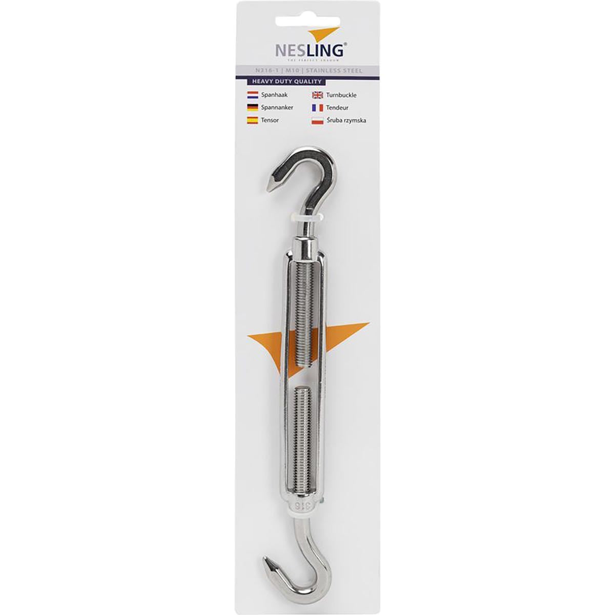 Σφυκτήρας για πανί σκίασης INOX 8mm -INOX N316-11