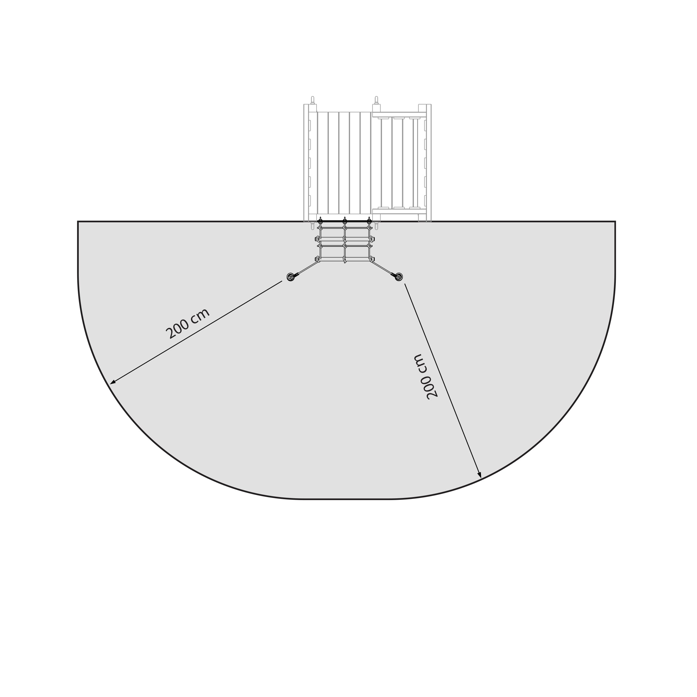 Σχοινί ανάβασης παιδικής χαράς 50 x 200εκ. 08002