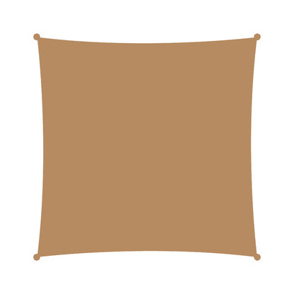 Τετράγωνο πανί σκίασης 230gsm 5x5μ. Εκρού 41364