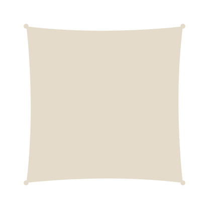 Τετράγωνο πανί σκίασης 230gsm 5x5μ. Εκρού 41364