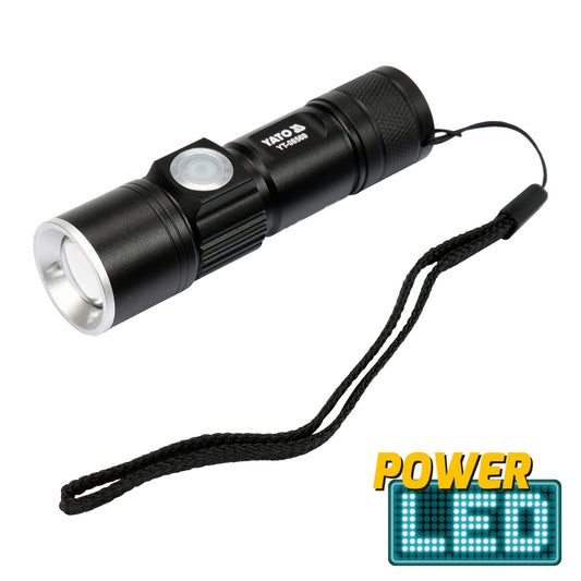 ΦΑΚΟΣ CREE LED 5W USB ΕΠΑΝΑΦΟΡΤΙΖΟΜΕΝΟΣ YT-08569 94Χ27ΜΜ 20008569