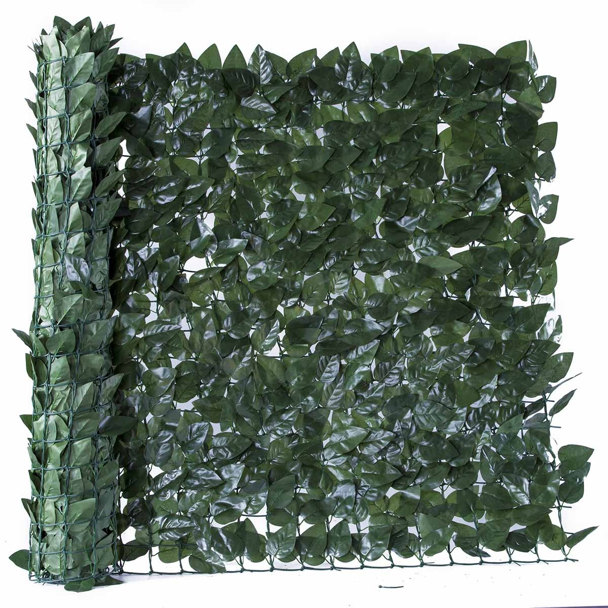 Φυλλωσιά συνθετική σε πλέγμα  πράσινο σκούρο 150(Y) x 300εκ. | πράσινο σκούρο 477006
