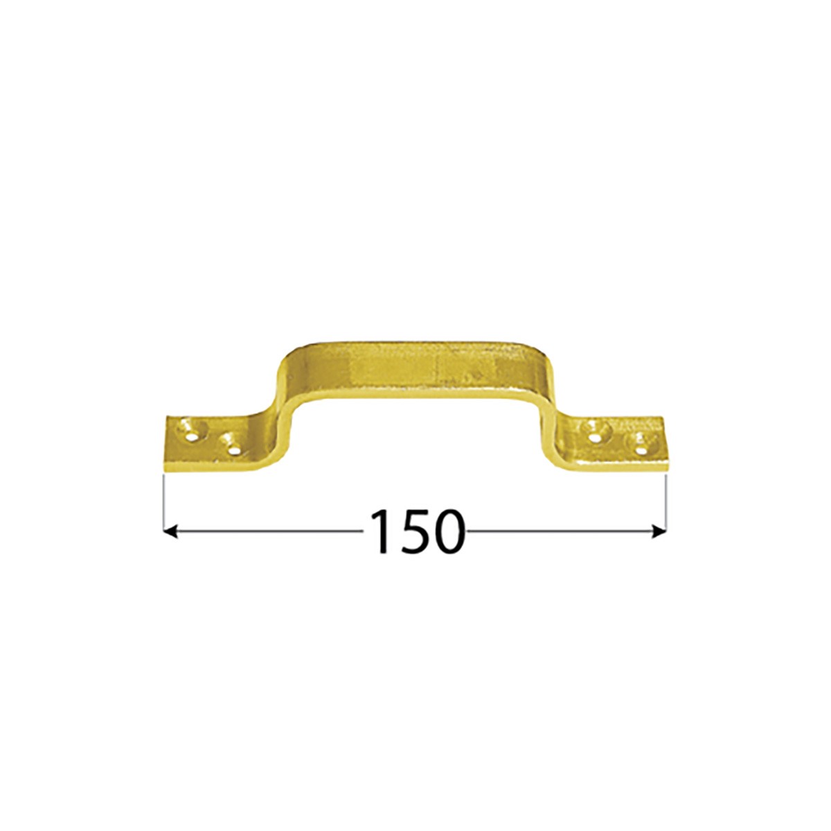 Λαβή πόρτας, κιβωτίου 150 x 15mm 8840