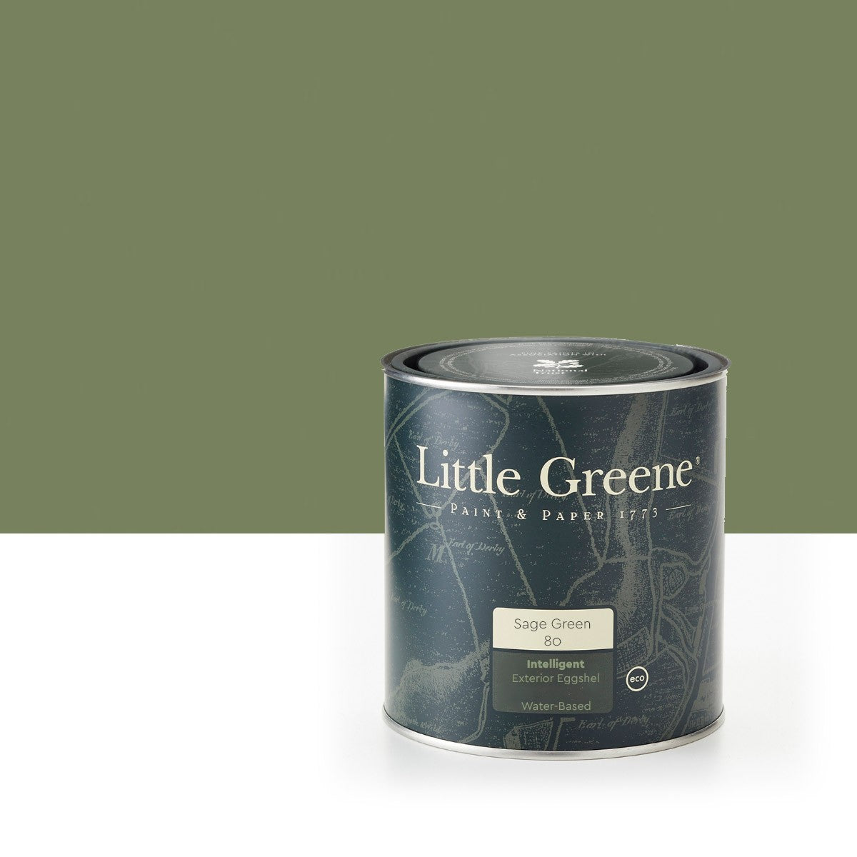 Χρώμα ξύλου Little Greene | Sage Green 80 LITTLE GREENE - SAGE GREEN EH (80) 1lt 91062