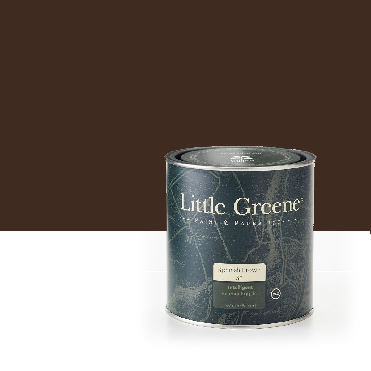 Χρώμα ξύλου Little Greene | Spanish Brown 32 Χρώμα Εμποτισμού Νερού LITTLE GREENE - SPANISH BROWN EH (32) 1lt 91068