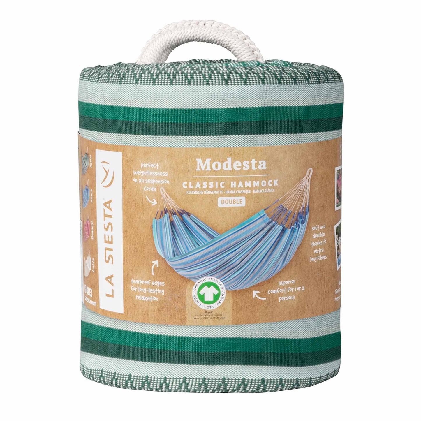 Αιώρα από οργανικό βαμβάκι Modesta Agave | double MOH16-X4
