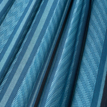Αιώρα κάθισμα από οργανικό βαμβάκι Udine Blue Zebra | με βάση UDU18-Z3