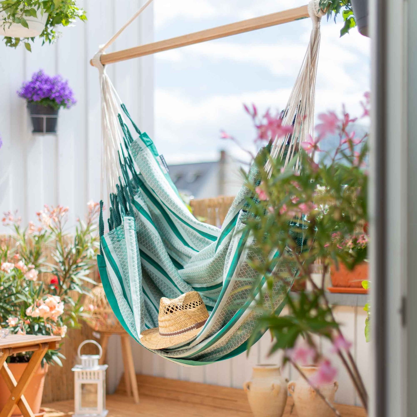 Αιώρα κάθισμα από oργανικό βαμβάκι Habana Agave | comfort HAL18-X4