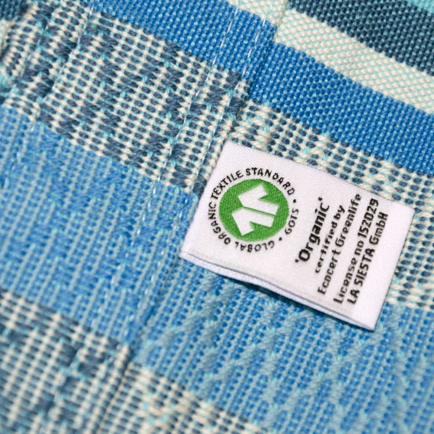 Αιώρα κάθισμα από oργανικό βαμβάκι Habana Azure | comfort HAL18-X3