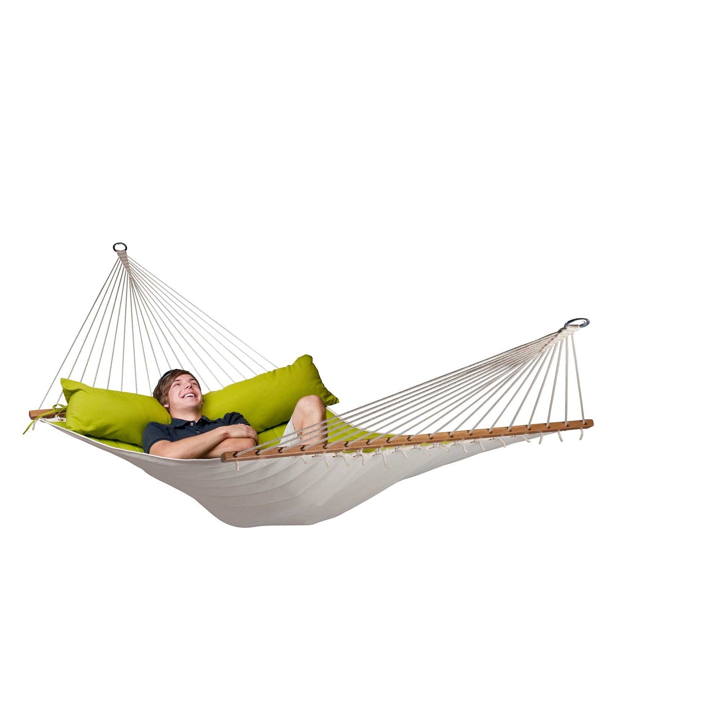 Αιώρα καπιτονέ με ράβδο Alabama Avocado | kingsize NQR14-41