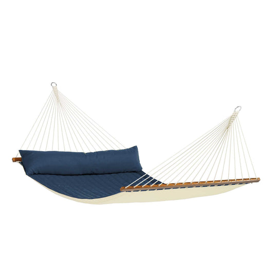 Αιώρα καπιτονέ με ράβδο Alabama Navy Blue | kingsize NQR14-31