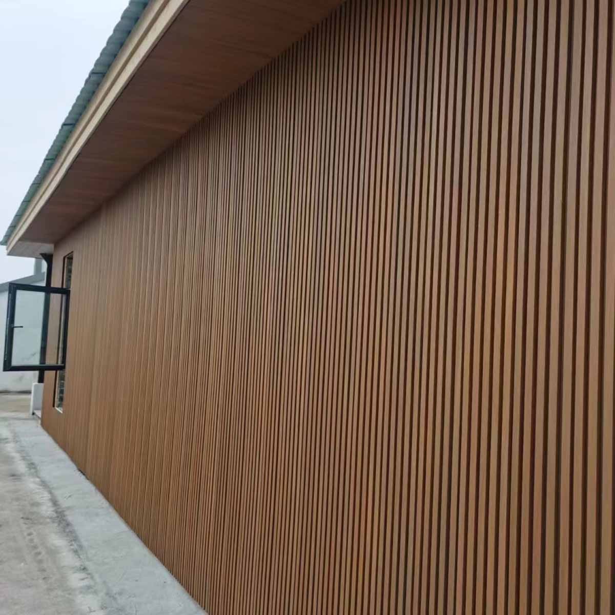3D WPC επένδυση τοίχου 2,5 x 22 x 290εκ. | καφέ πηχάκι 70221