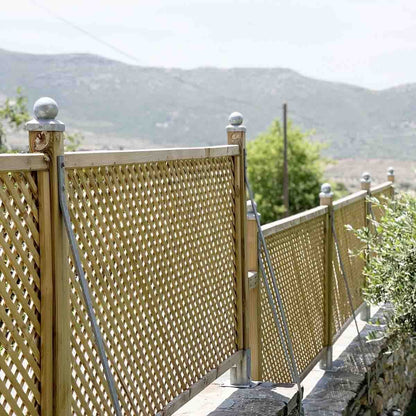 Καφασωτό Διαμάντι 2 x 2 ΚΑΦΑΣΩΤΟ ΔΙΑΜΑΝΤΙ (2x2) 60 x 180εκ. 21831