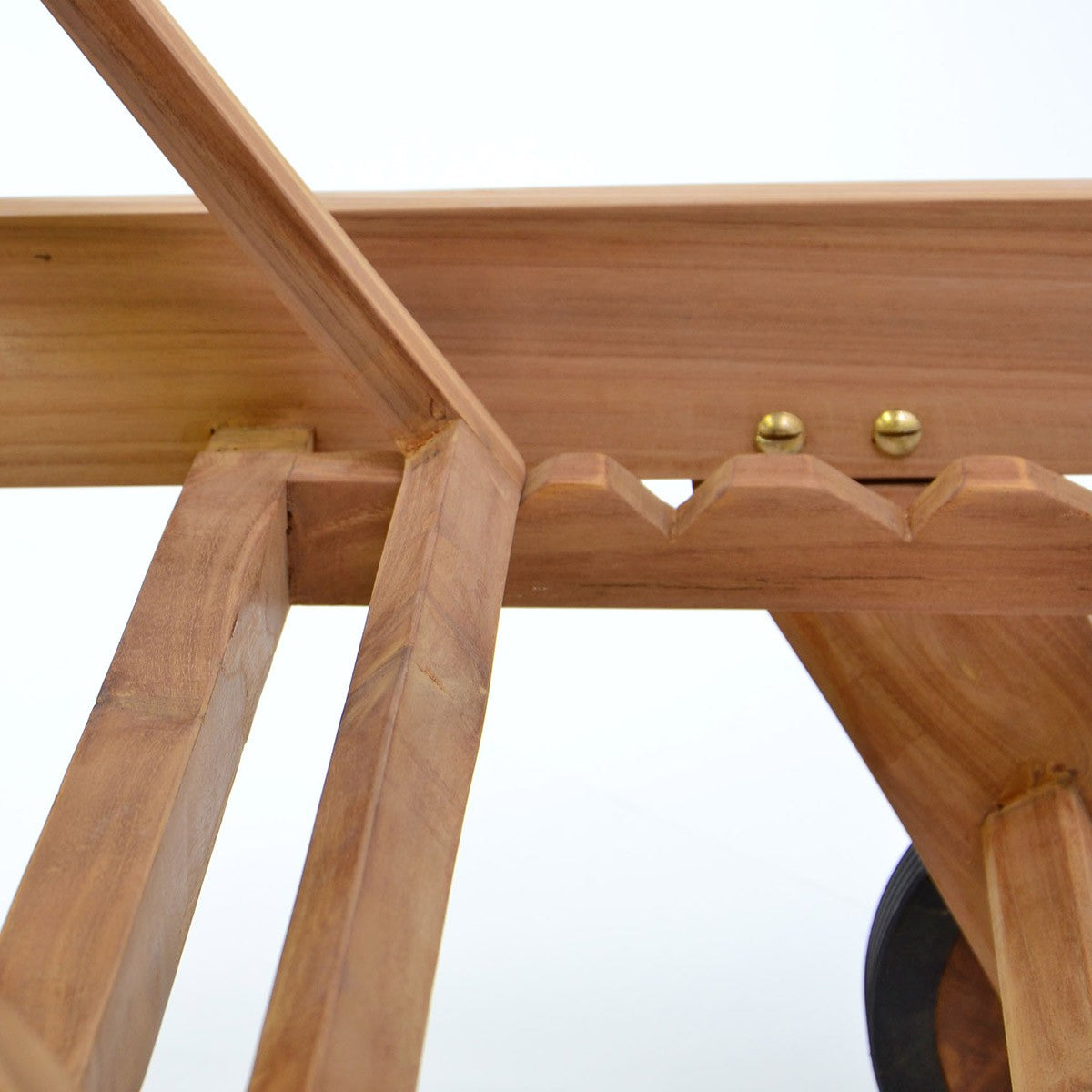 Ξαπλώστρα παραλίας teak Ξαπλώστρα TEAK 35(Υ) x 65 x 197εκ. 22020