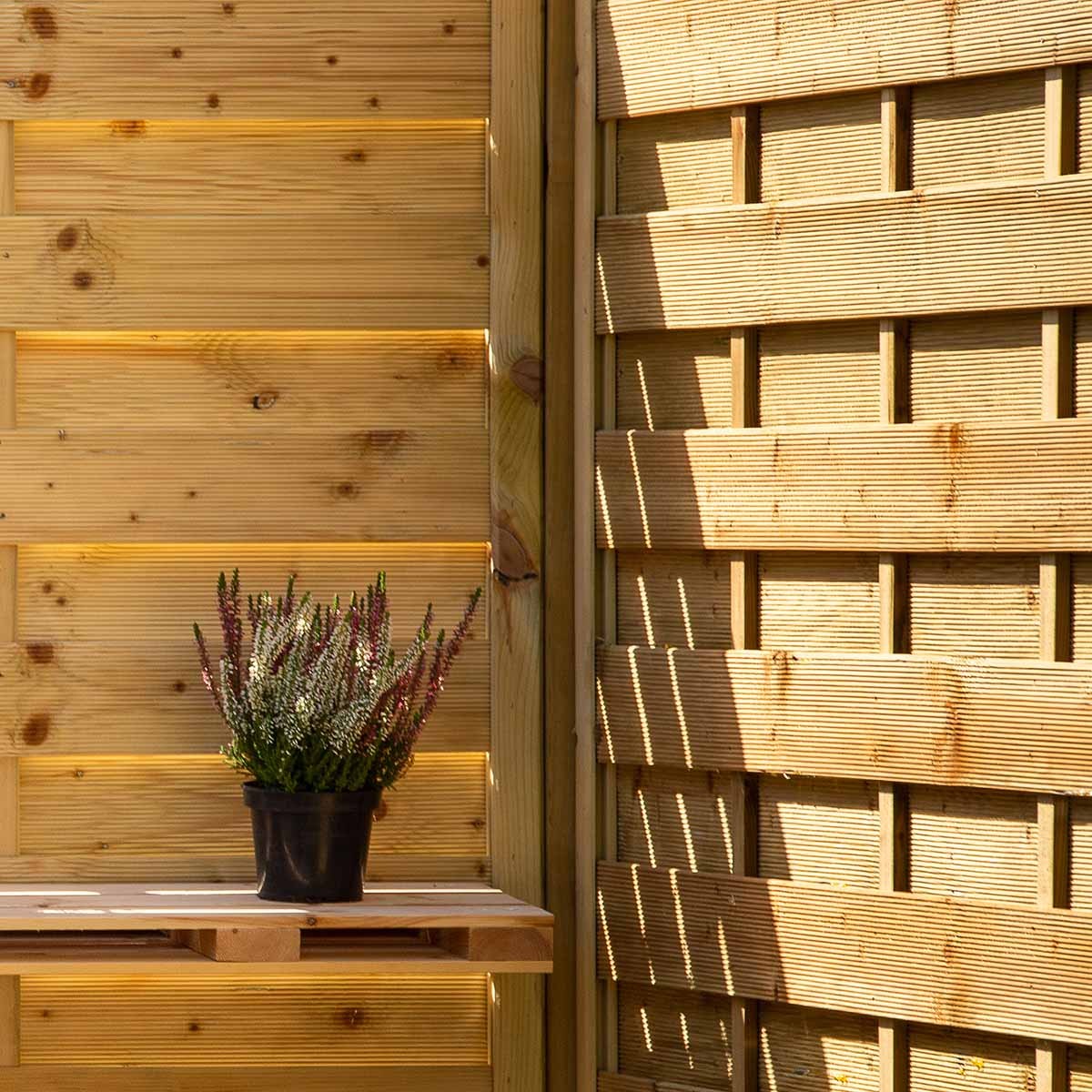 Ξύλινο διαχωριστικό πάνελ Κλειστό βαρέως τύπου 180(Υ) x 100εκ. | πόρτα 21433