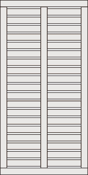 Ξύλινο διαχωριστικό πάνελ με Τάβλα 180(Y) x 90εκ. 30304