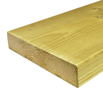 Ξύλινο μαδέρι εμποτισμένο  4,5x19,5x450εκ. 50540