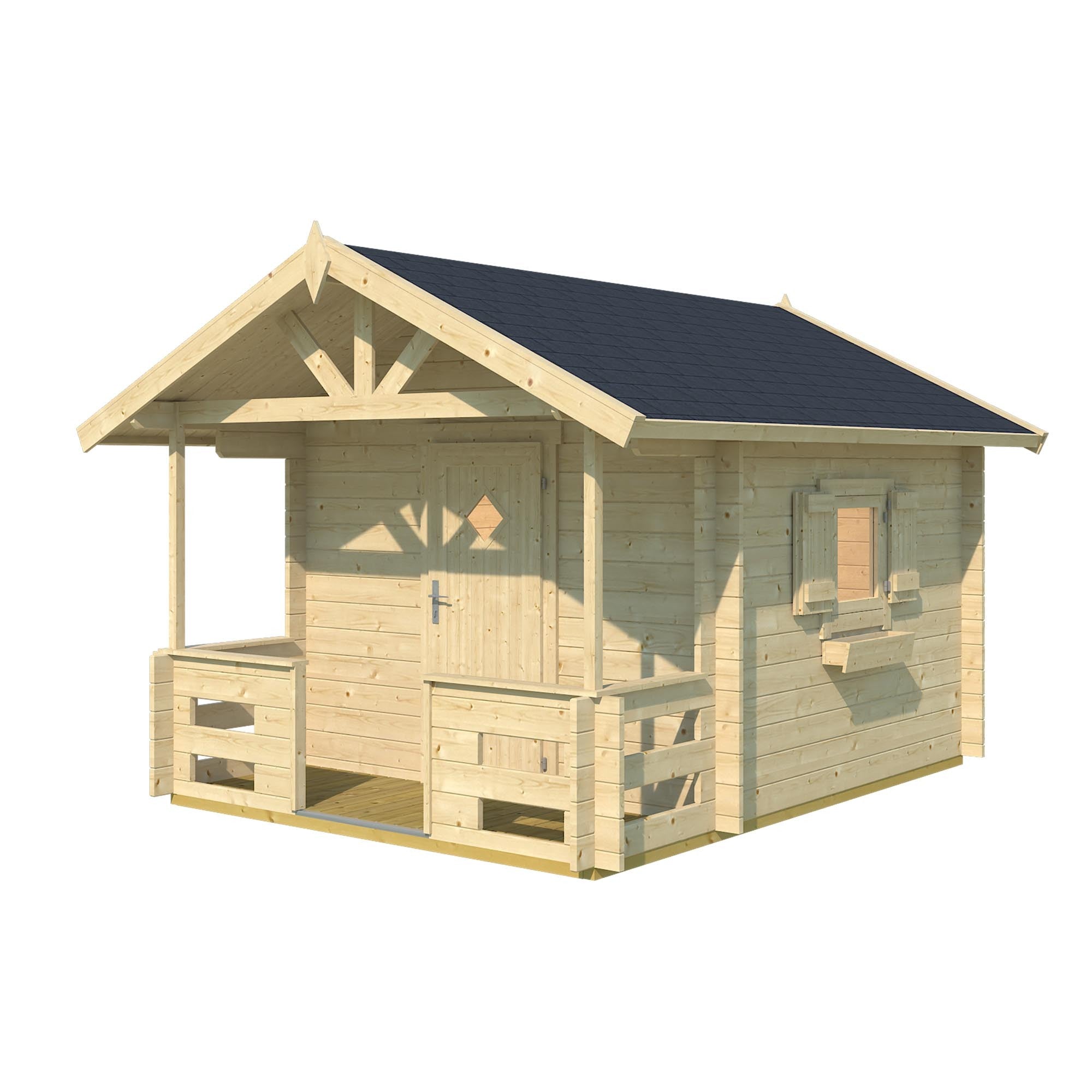 Ξύλινο παιδικό σπίτι | Lido 215 x 215εκ. 284799