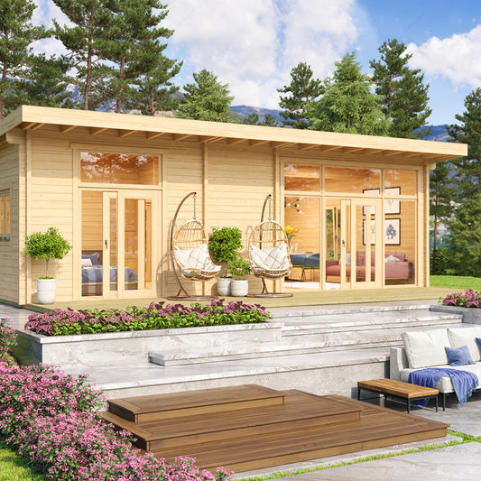 Ξύλινο σπίτι Ostersund 600 x 900εκ. 9215444